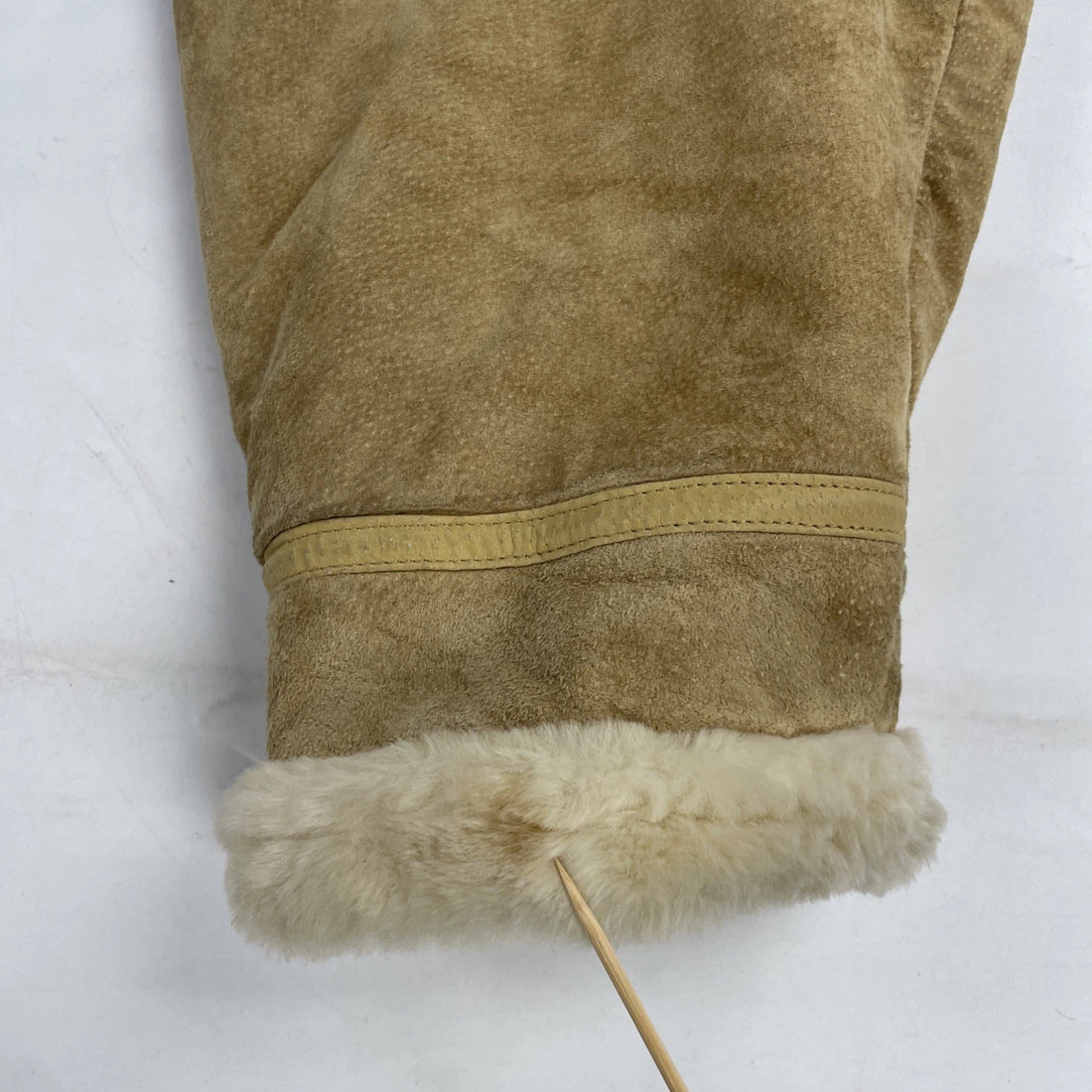 Vintage Phat Farm Suede Coat Jacket Size 6XL Faux Fur Y2K