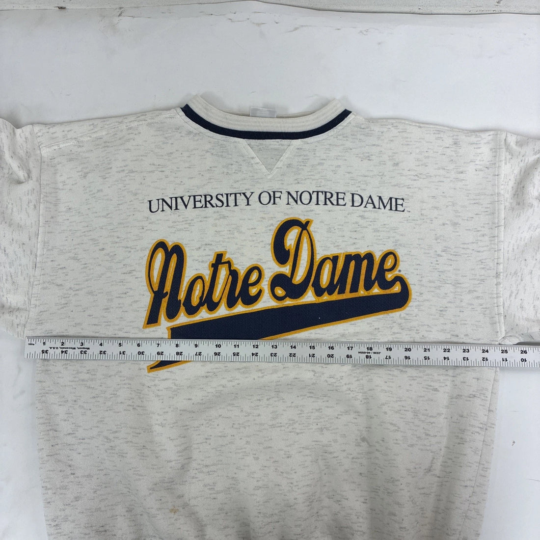 Vintage Notre Dame Fighting Irish Crewneck Sweatshirt Size XL 90s NCAA