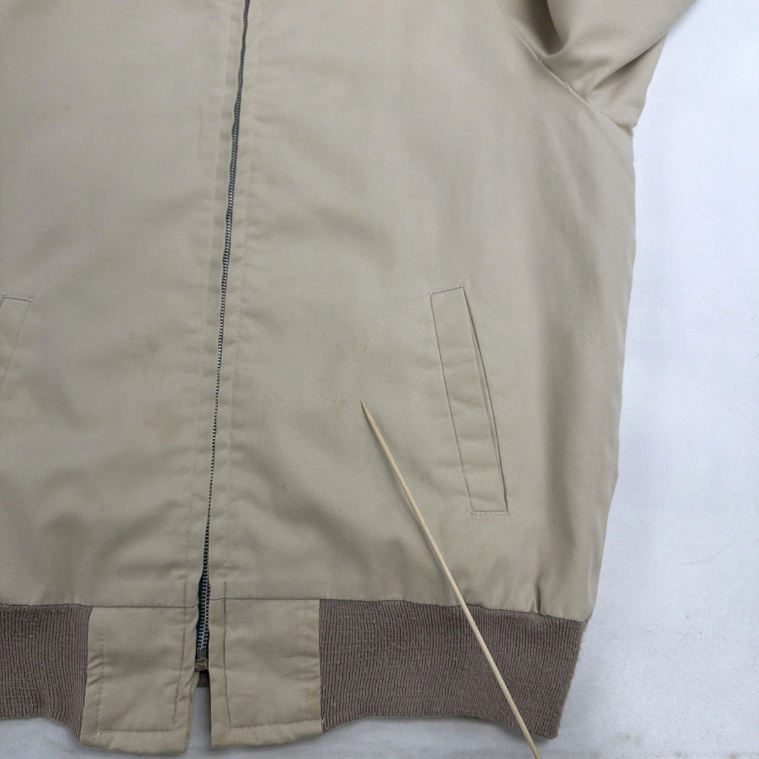 Vintage Bomber Jacket Size Medium Pride Zip