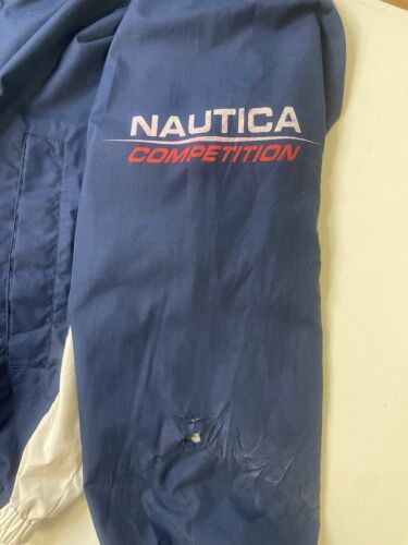 Vintage Nautica Competition Windbreaker Light Jacket Size XL