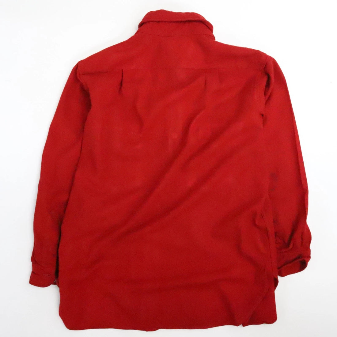 Vintage Pendleton Wool Button Up Shirt Size 17 1/2 Red