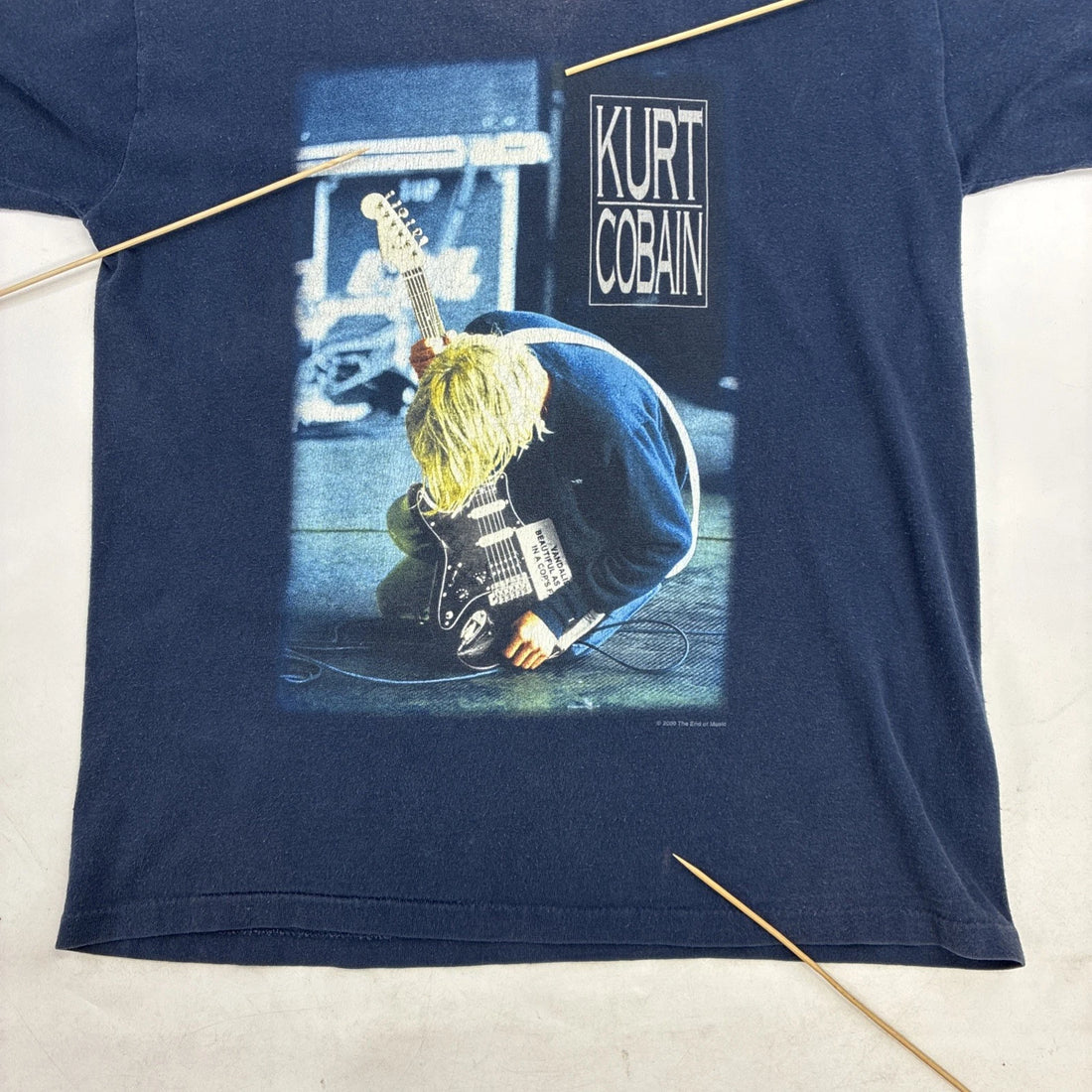 Vintage Kurt Cobain T-Shirt Size Small 2000