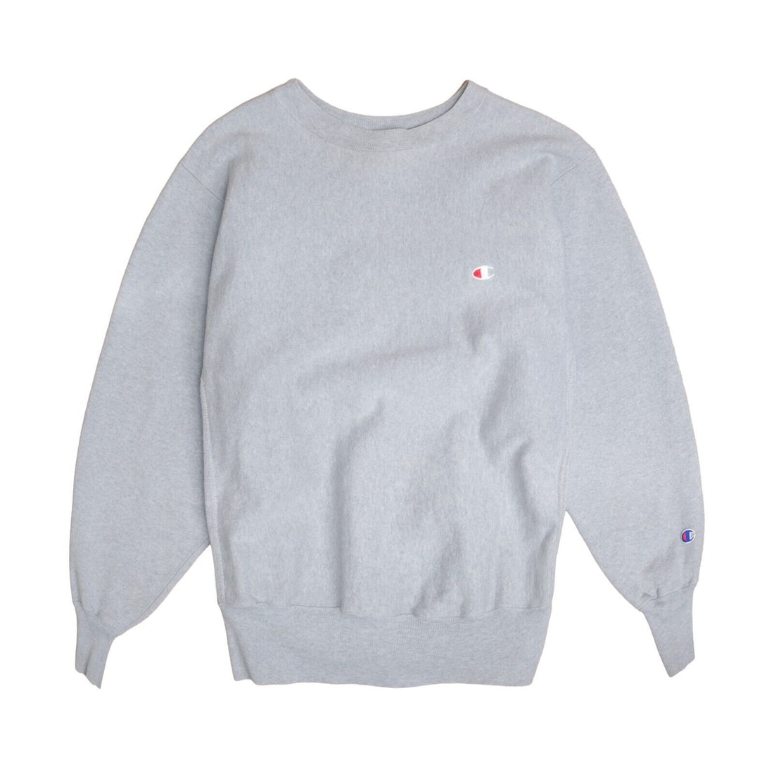 Vintage Champion Reverse Weave Blank Sweatshirt Size Medium Gray 90s