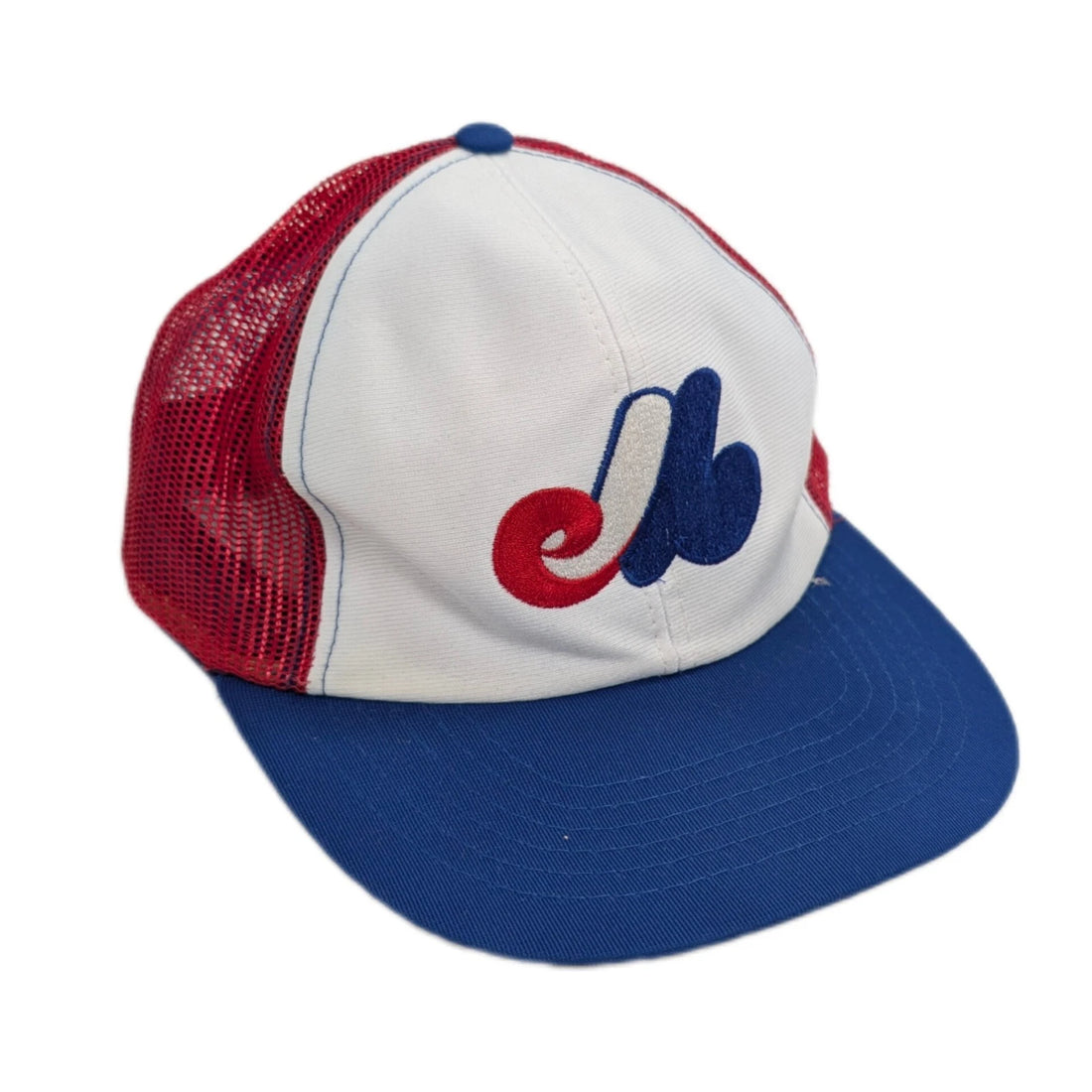 Vintage Montreal Expos Ted Fletcher Trucker Snapback Hat OSFA MLB