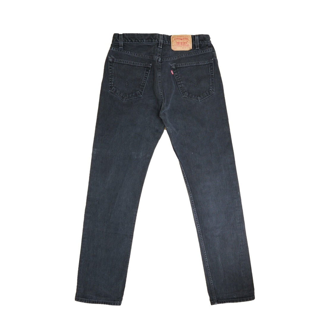 Vintage Levi Strauss & Co 505 Denim Jeans Size 33 X 36 Black 00505-0260