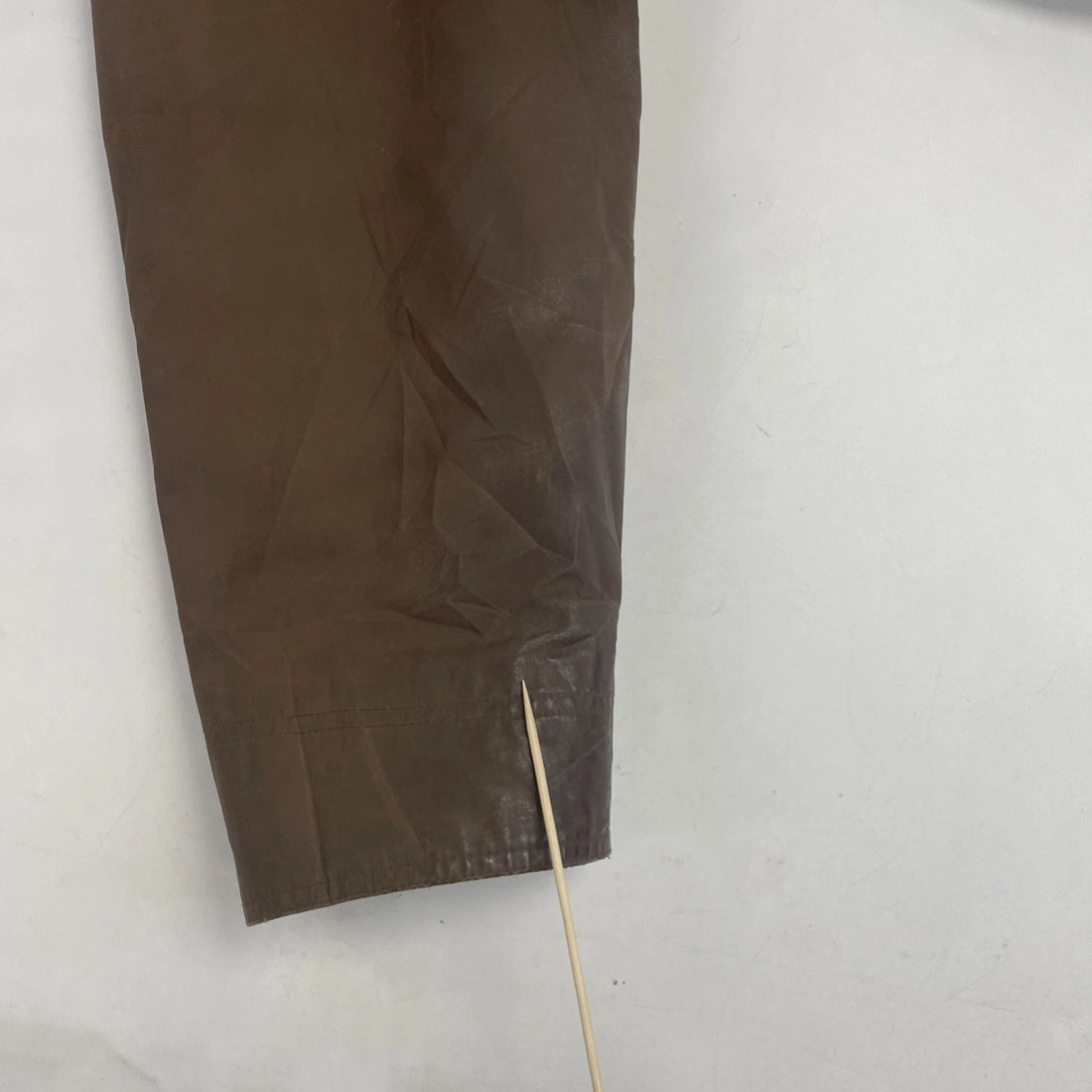 L.L. Bean Waxed Barn Chore Coat Work Jacket Size Large Brown