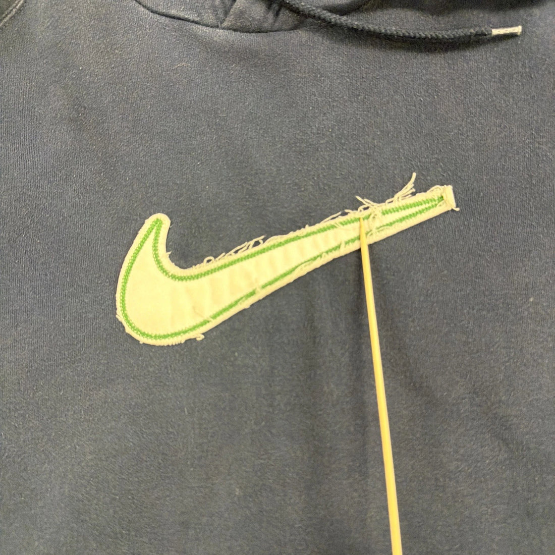 Vintage Nike Swoosh Sweatshirt Hoodie Size XL
