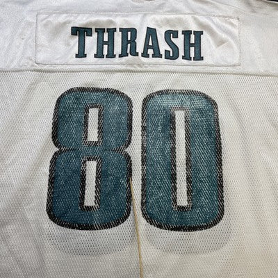 Vintage Philadelphia Eagles James Thrash Reebok Jersey Size 2XL NFL