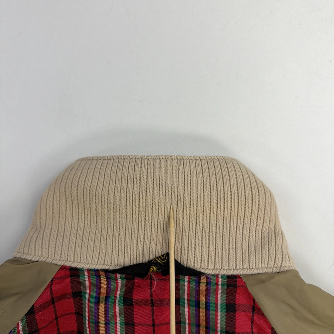Vintage Sir Jac Bomber Jacket Size 36 Plaid Lined