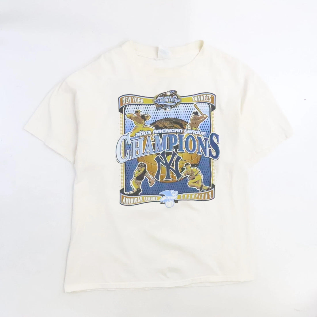 Vintage New York Yankees AL Champs T-Shirt XL 2003 MLB