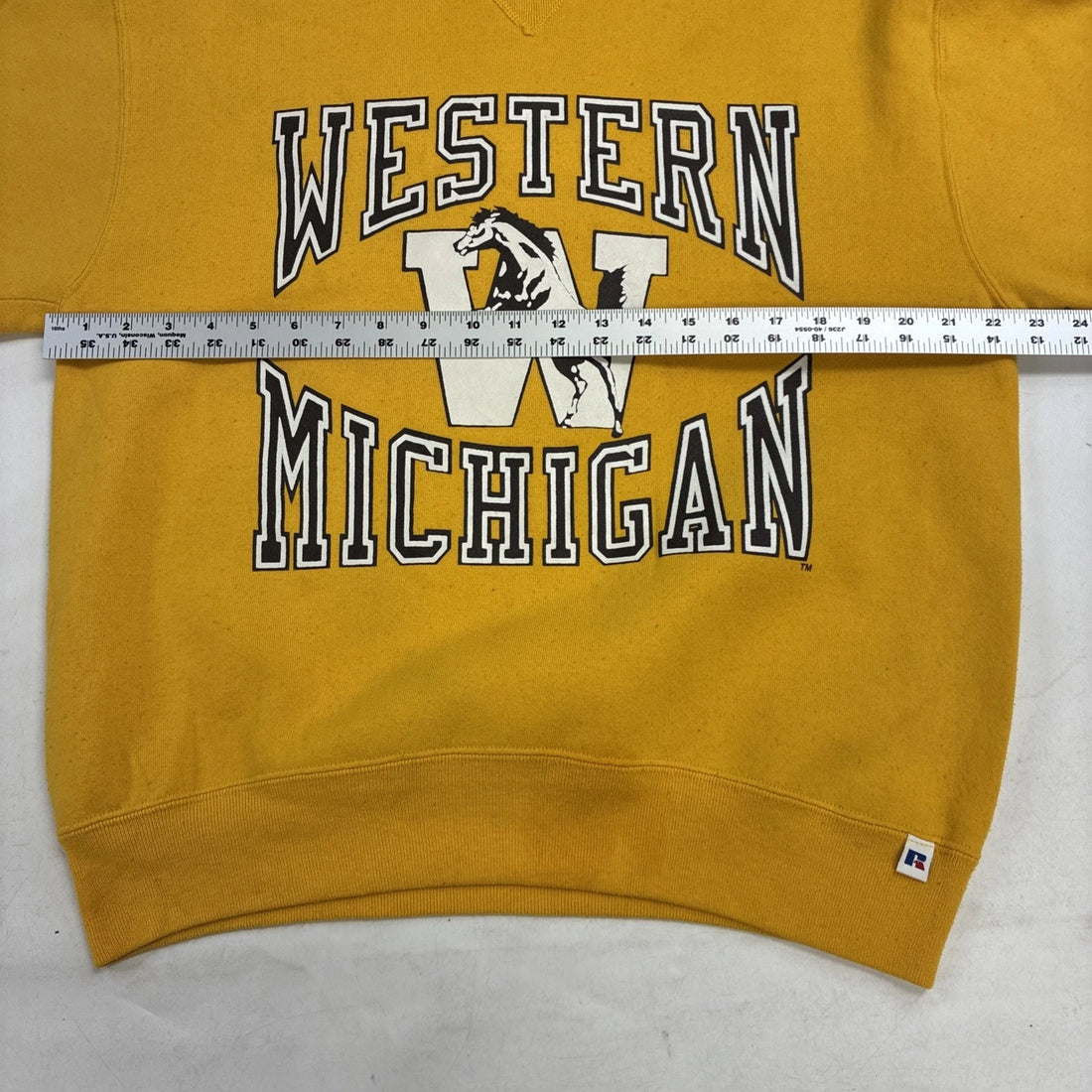 Vintage Western Michigan Broncos Russell Athletic Sweatshirt Large 90s NCAA