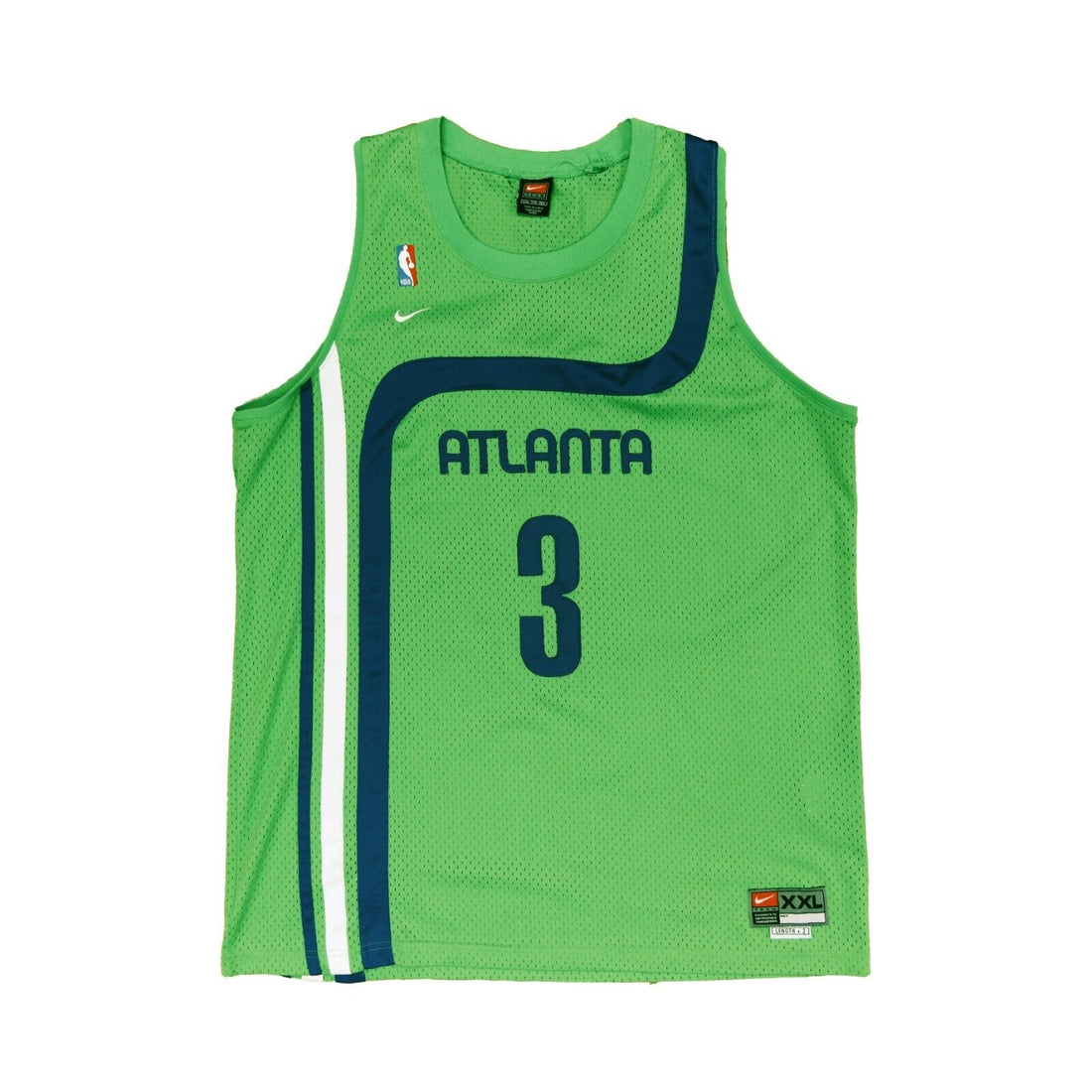 Vintage Atlanta Hawks Shareef Abdur Rahim Nike Swingman Jersey Size 2XL NBA