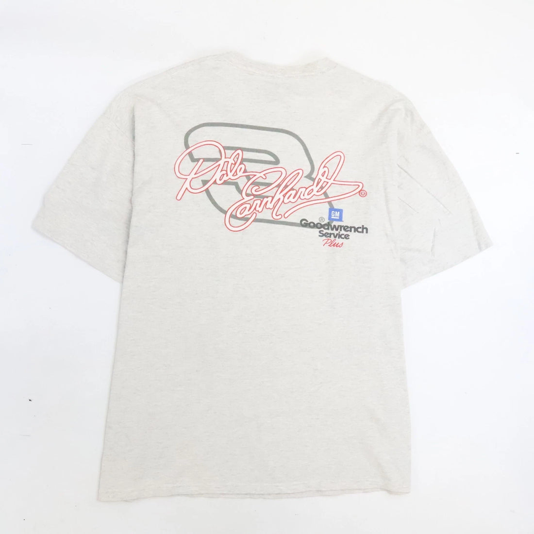 Vintage Dale Earnhardt Goodwrench Racing T-Shirt Size XL Double Sided NASCAR