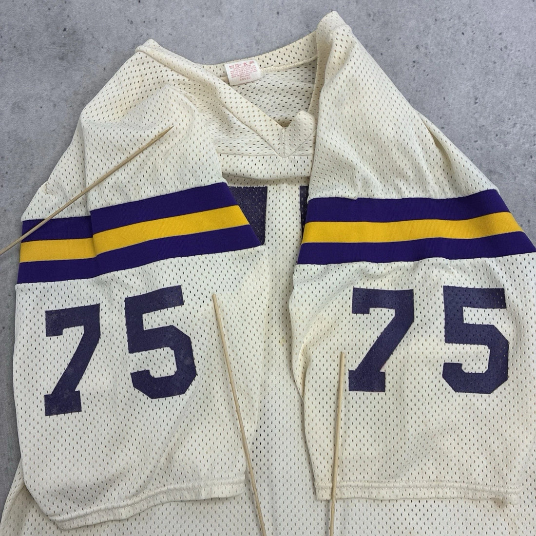 Vintage Minnesota Vikings Keith Millard Rawlings Jersey Size Large 80s NFL