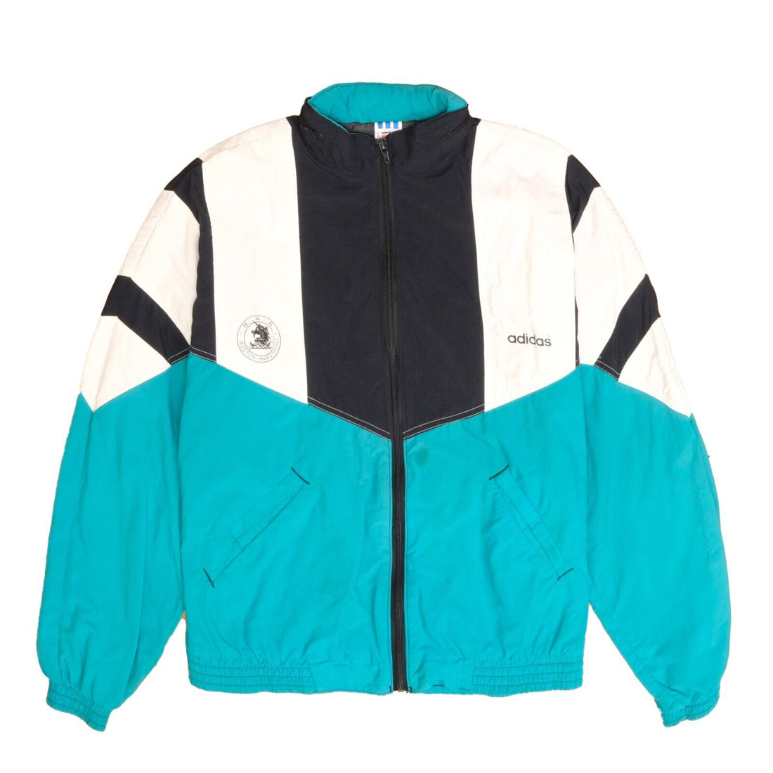 Vintage Adidas BAA Boston Marathon Jacket Windbreaker Light Jacket Size Medium