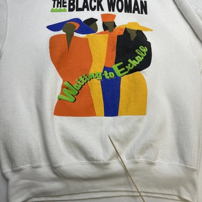 Vintage The Black Woman Waiting To Exhale Crewneck Sweatshirt Size XL