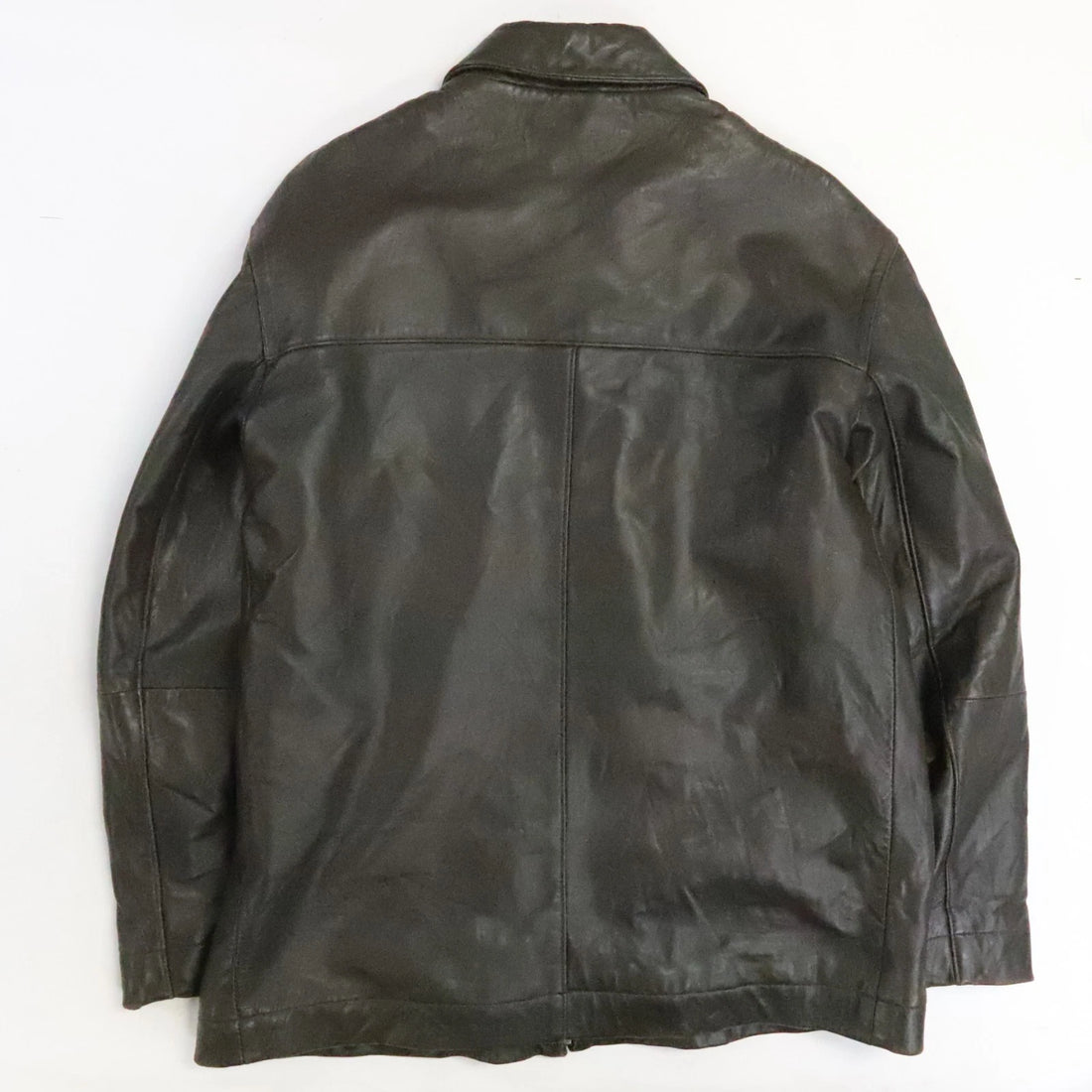 Claiborne Lambskin Leather Coat Jacket Size Large