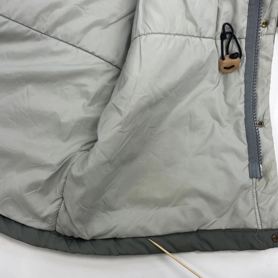 Vintage Woolrich Parka Coat Jacket Size Large Gray