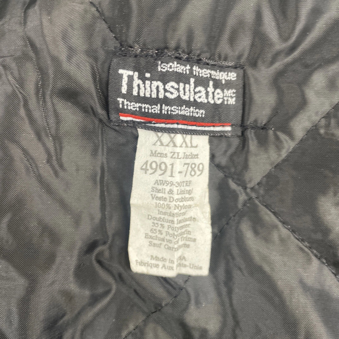 Vintage Arctic Cat ZL Snowmobile Racing Jacket Size 3XL