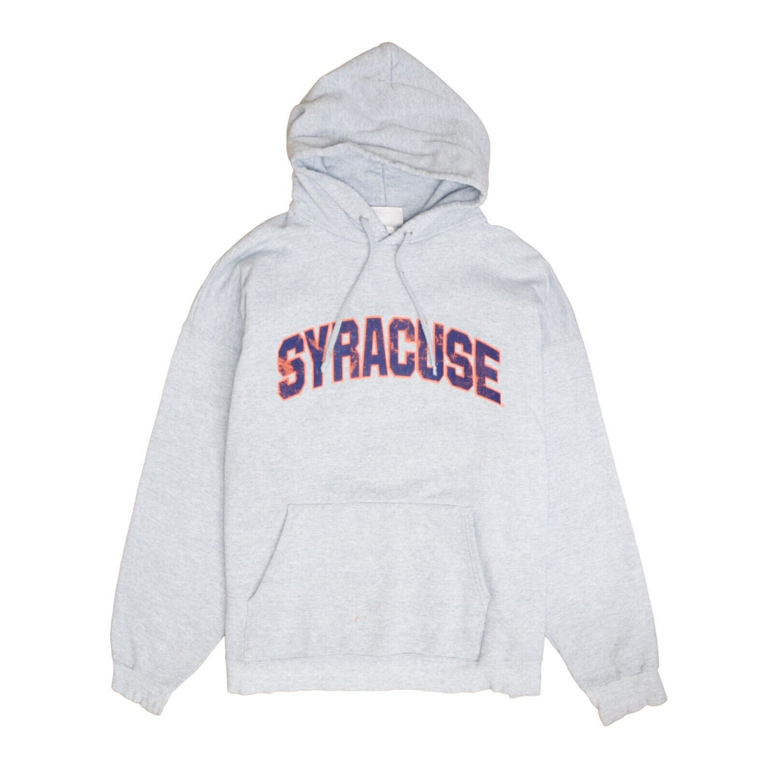 Vintage Syracuse Orange Sweatshirt Hoodie Size XL Gray NCAA