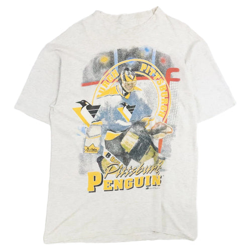 Vintage Pittsburgh Penguins Bulletin T-Shirt Size XL 1992 90s NHL