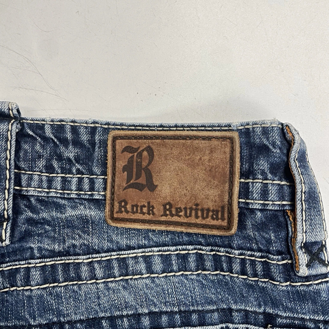 Vintage Rock Revival Denim Jeans Pants Size 32 Layne Boot Y2K