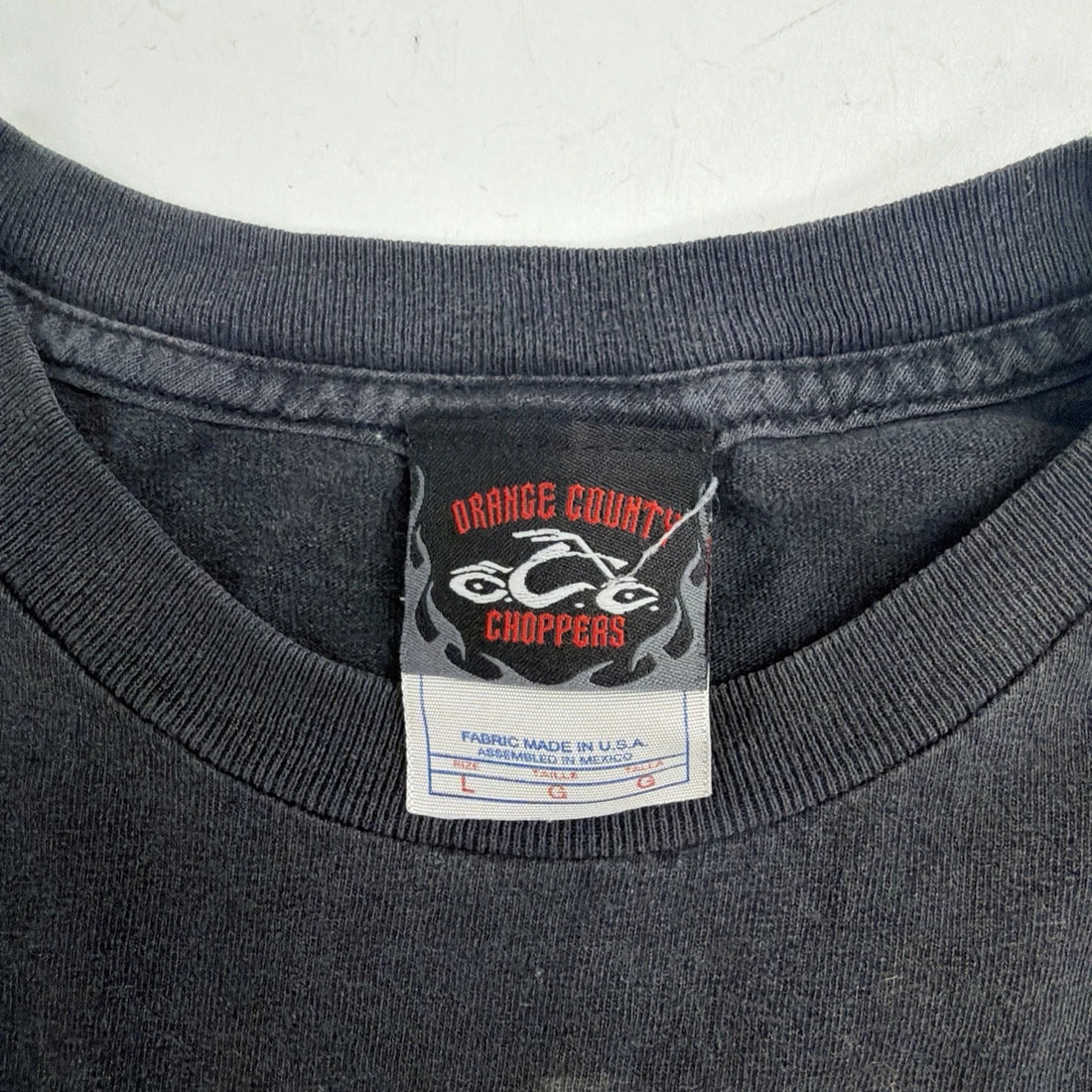 Orange County Choppers Motorcycle T-Shirt Size Large