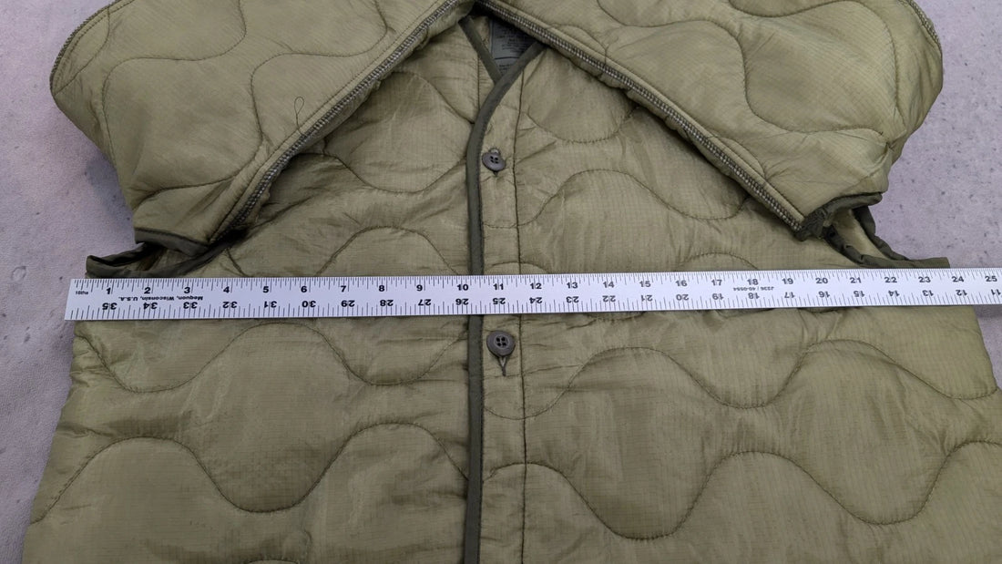 Cold Weather Field Jacket Liner Size Medium Army Military