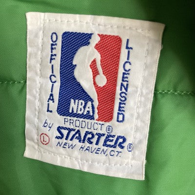 Vintage Boston Celtics Starter Bomber Jacket Size Large NBA