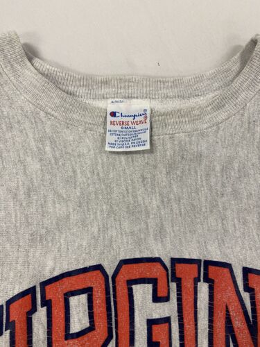 Vintage Virginia Cavaliers Champion Reverse Weave Sweatshirt Size Small 90s  NCAA