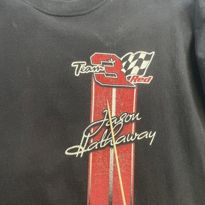 Vintage Jason Hathaway Racing T-Shirt Size Large