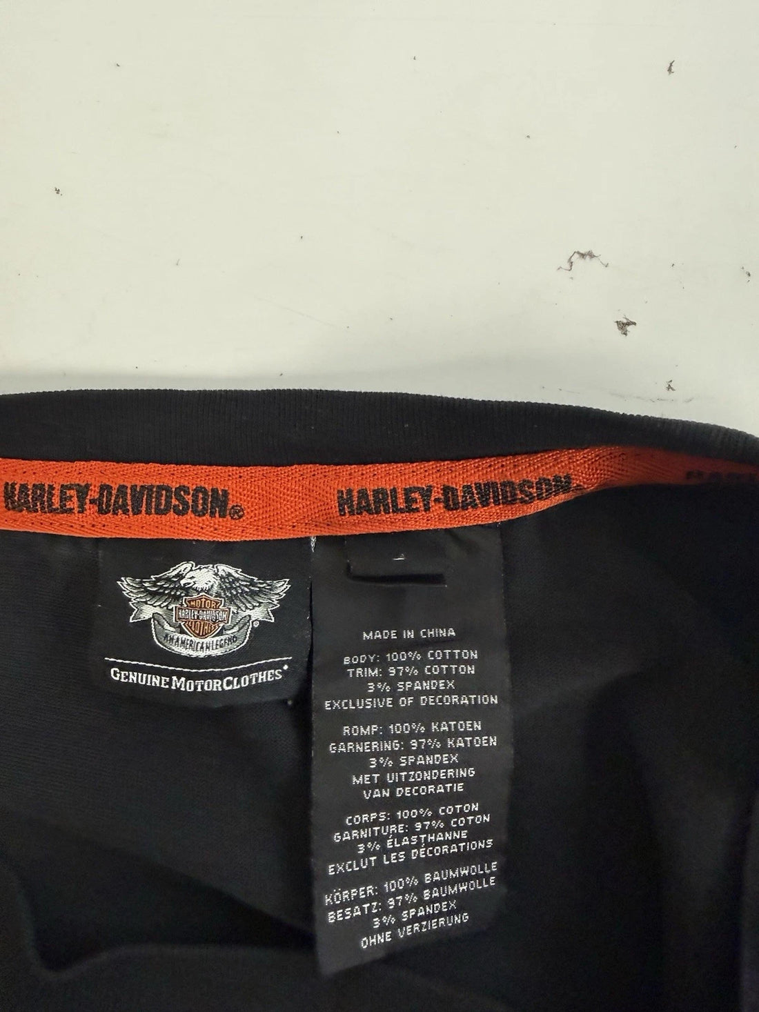 Harley Davidson Motorcycles Long Sleeve T-Shirt Size Large