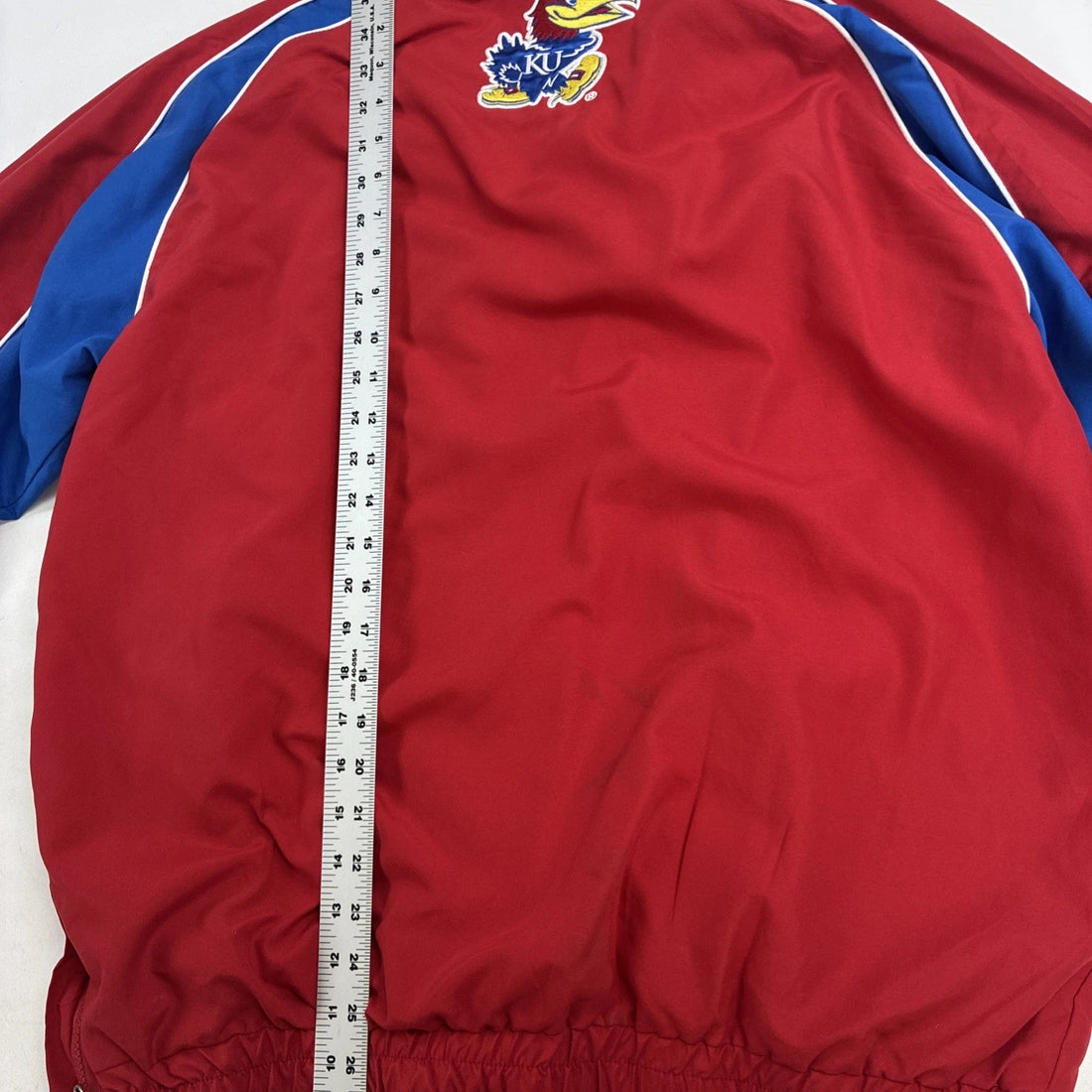 Kansas Jayhawks Pullover Light Jacket Size Large NCAA