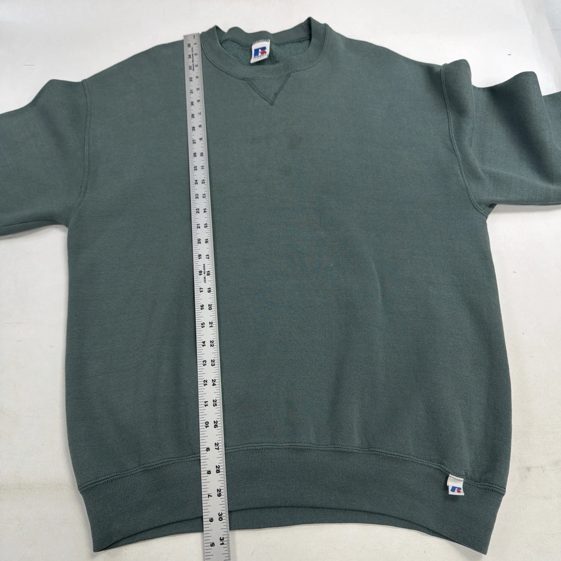 Vintage Russell Athletic Crewneck Sweatshirt Size XL Tall Green