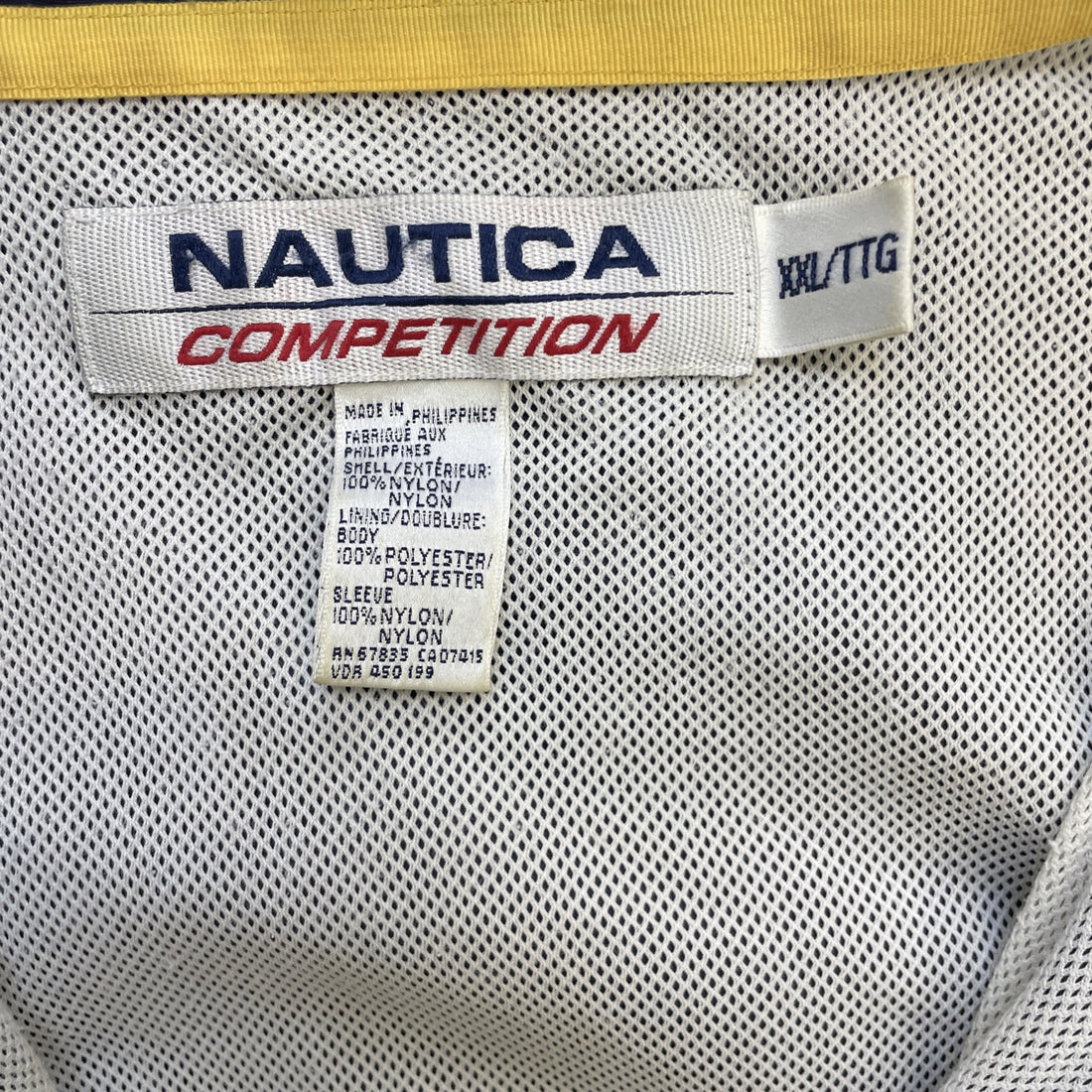 Vintage Nautica Challenge Windbreaker Light Jacket Size 2XL