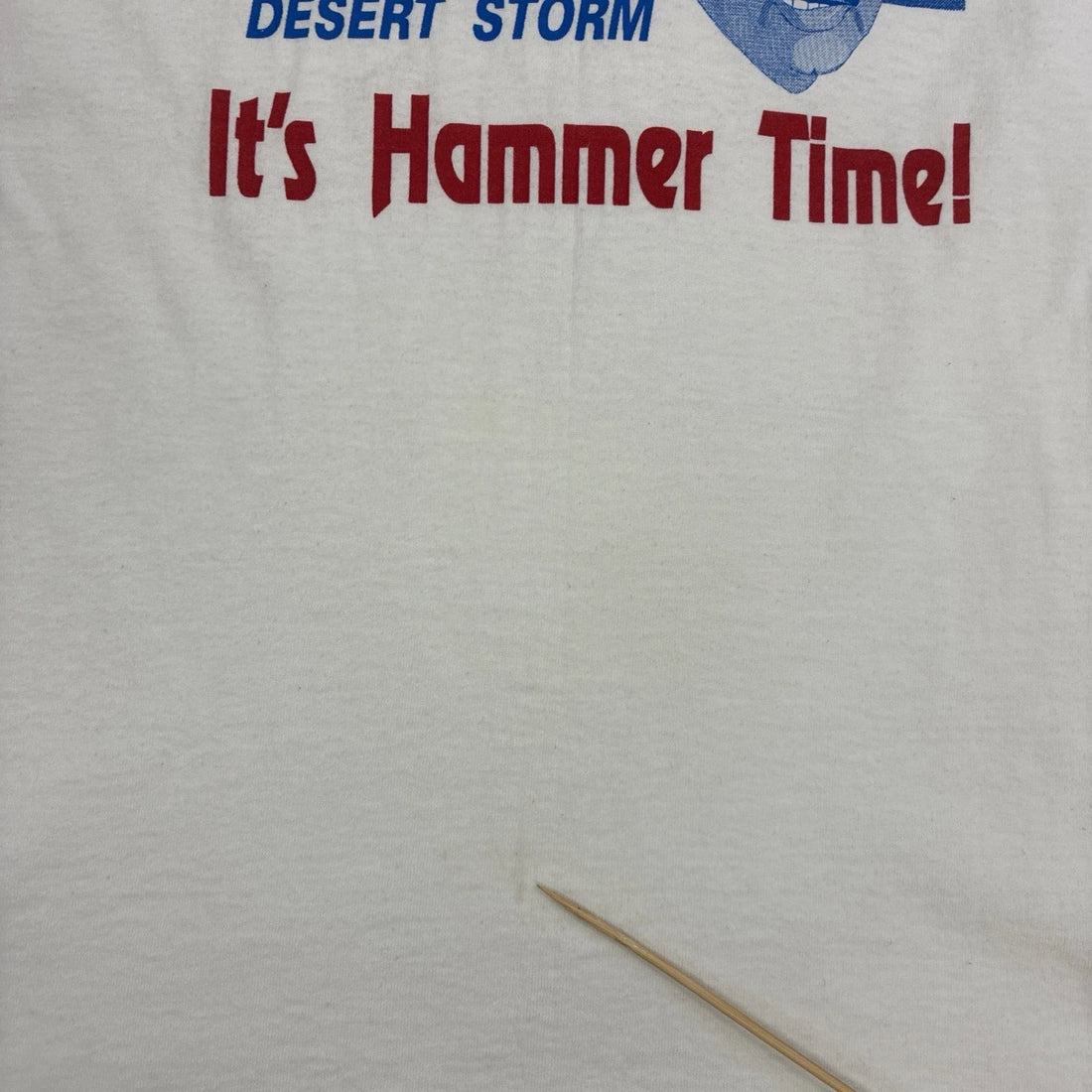 Vintage Saddam Hussein Desert Storm It's Hammer Time T-Shirt XL