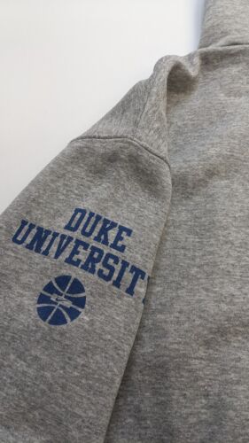 Vintage Duke Blue Devils Basketball Nike Sweatshirt Hoodie Size Medium NCAA