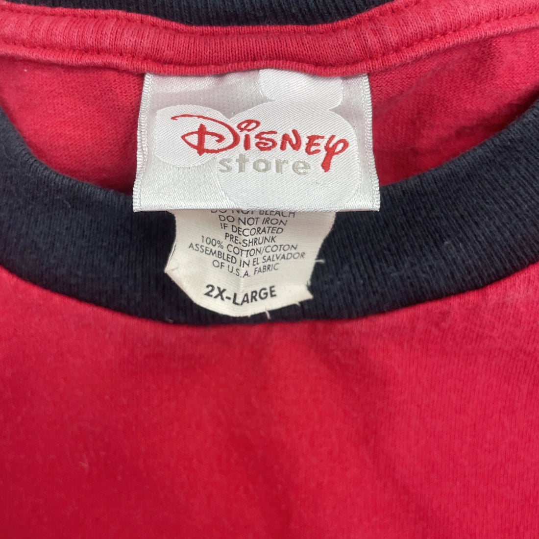 Vintage The Incredibles Disney Pixar Ringer T-Shirt Size 2XL Promo