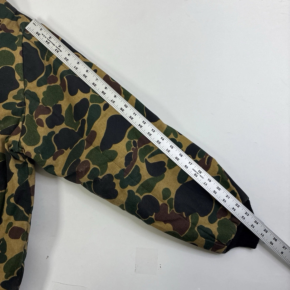 Vintage Duck Camo Hunting Jacket Size XL