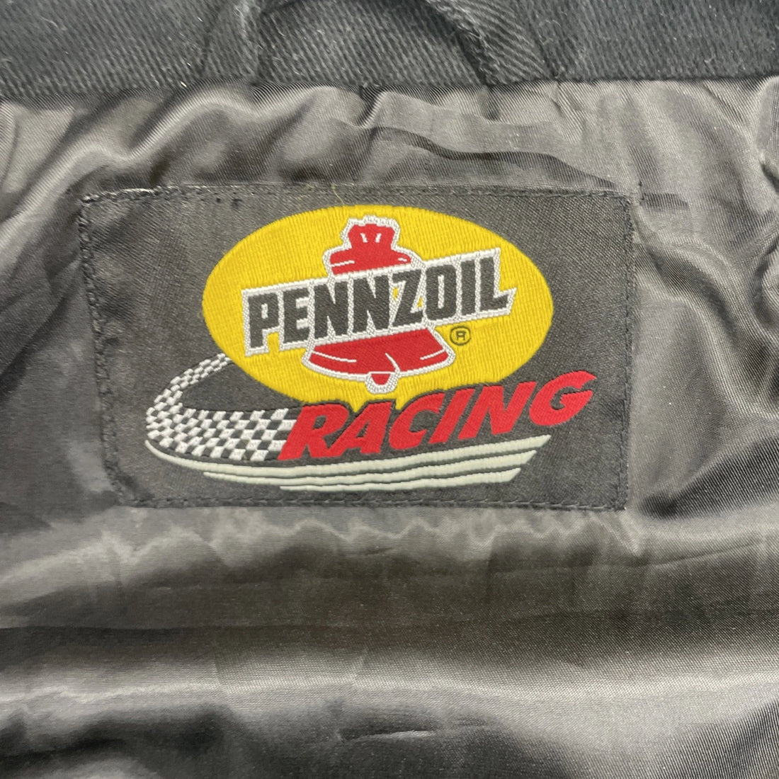 Vintage Pennzoil Racing Bomber Jacket Size XL