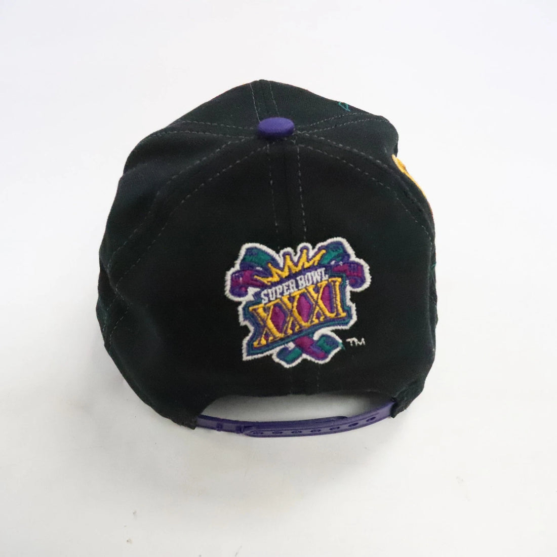 Vintage Green Bay Packers Super Bowl XXXI Champs Snapback Hat OSFA NFL