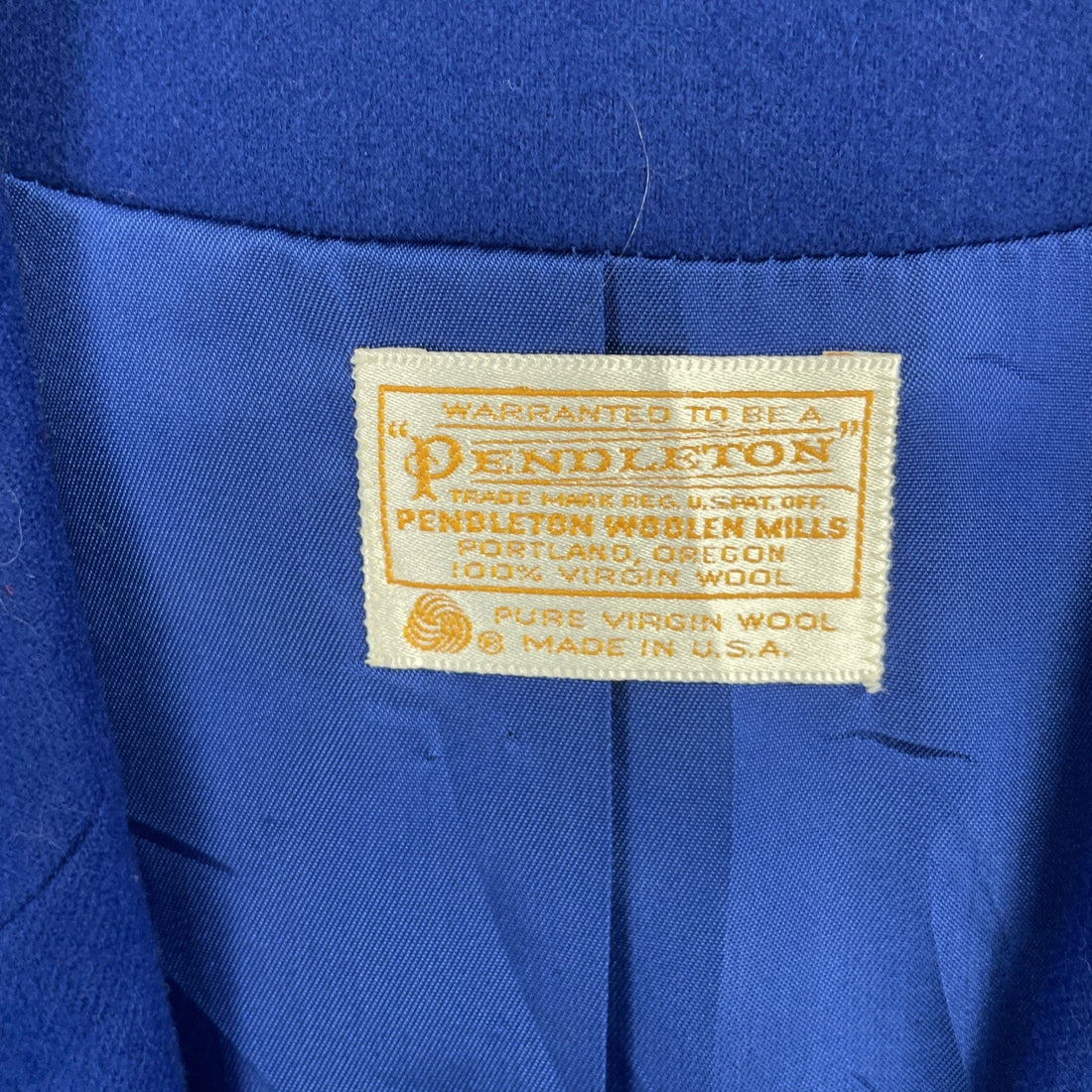 Vintage Pendleton Wool Blazer Coat Jacket Womens Size 12