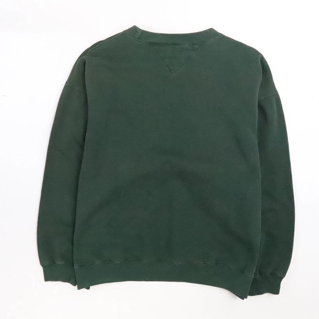 Tommy Hilfiger Spell Out Crewneck Sweatshirt Size Large Green