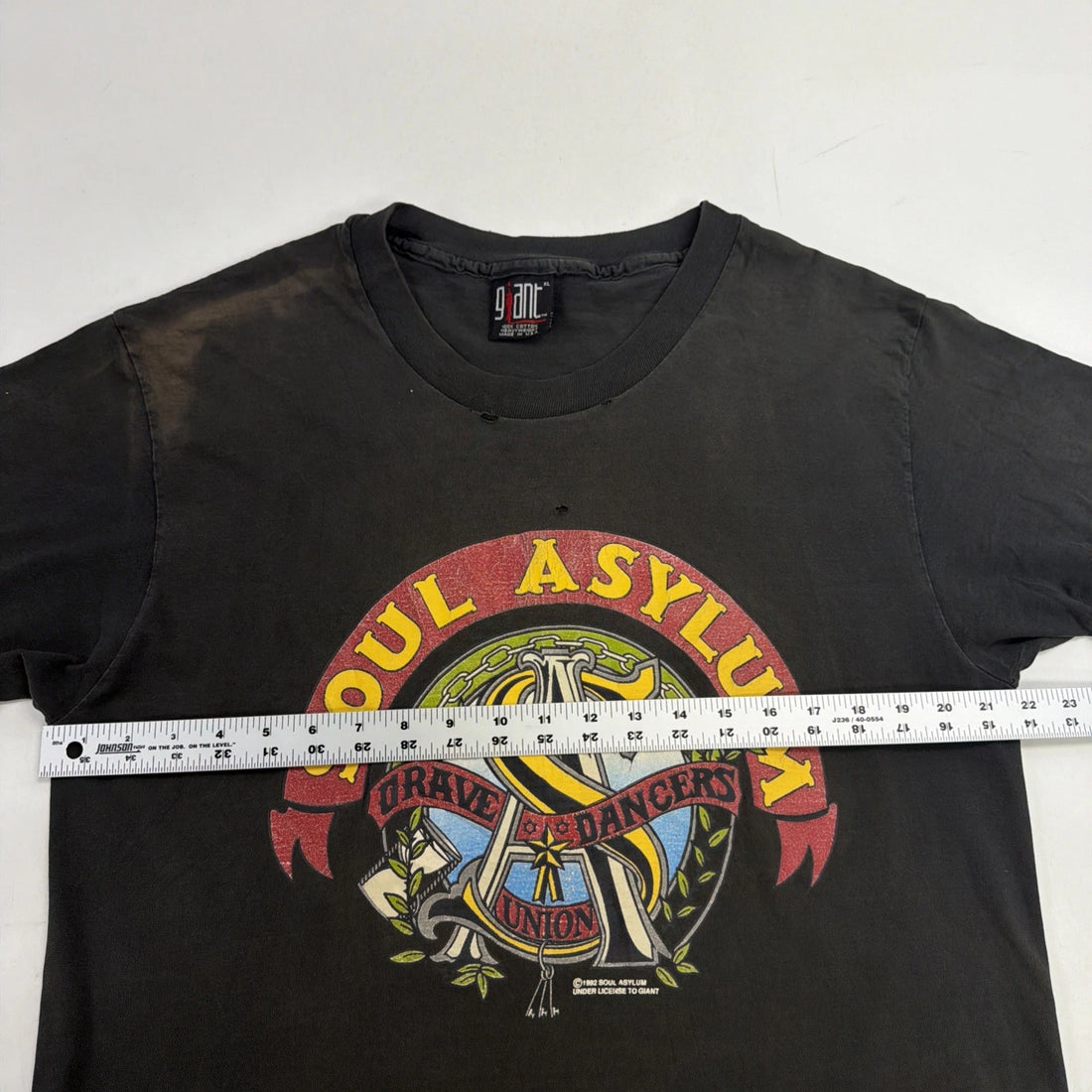 Vintage Soul Asylum Grave Dancers Union Band T-Shirt Size XL 90s