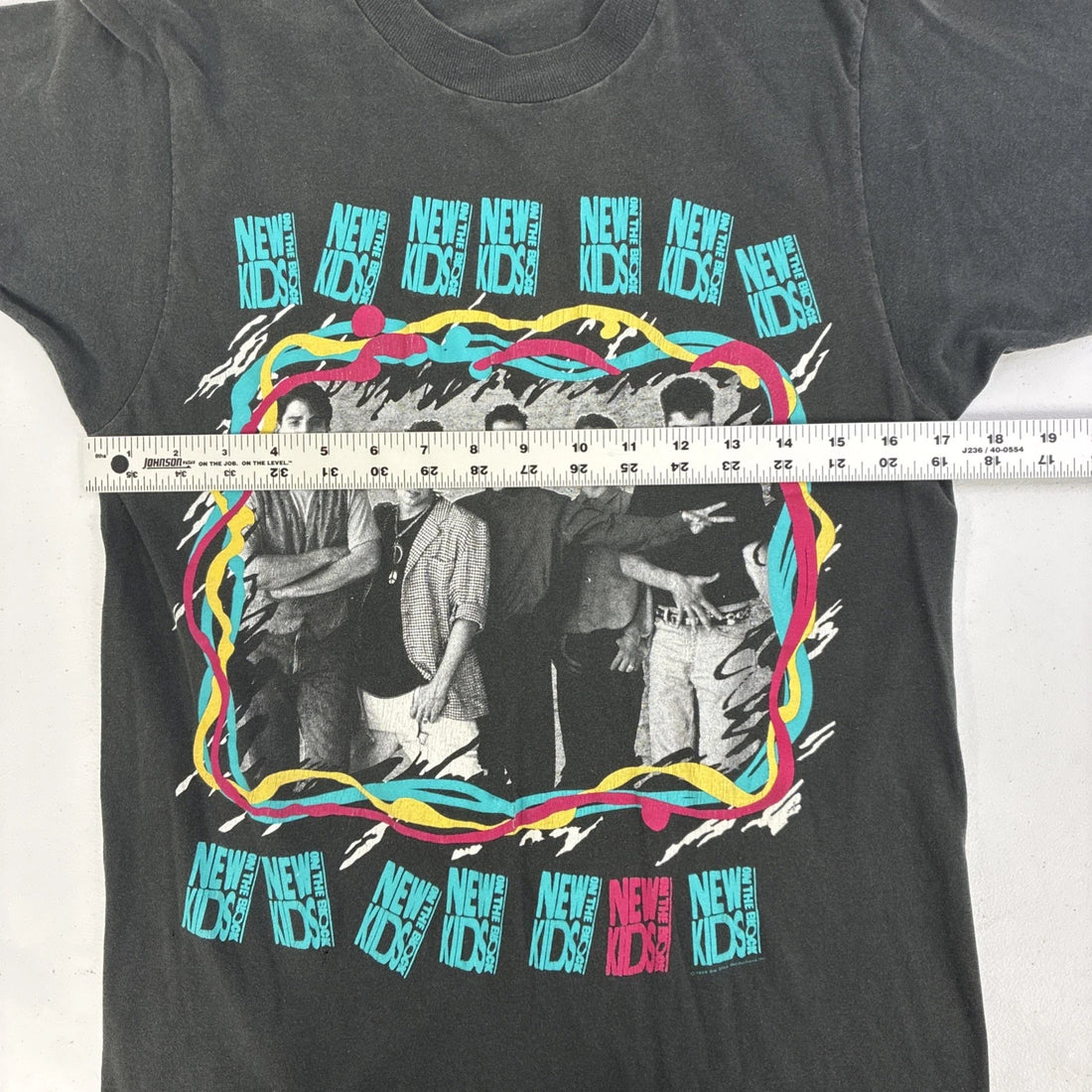 Vintage New Kids On The Block Canada Tour T-Shirt Size Small 1989 80s