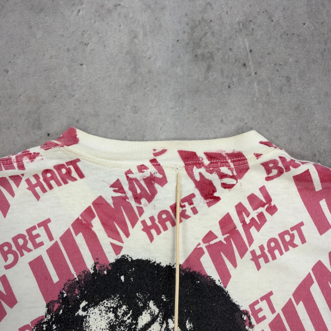 Vintage Bret Hitman Hart Wrestling T-Shirt Size XL WWE WWF