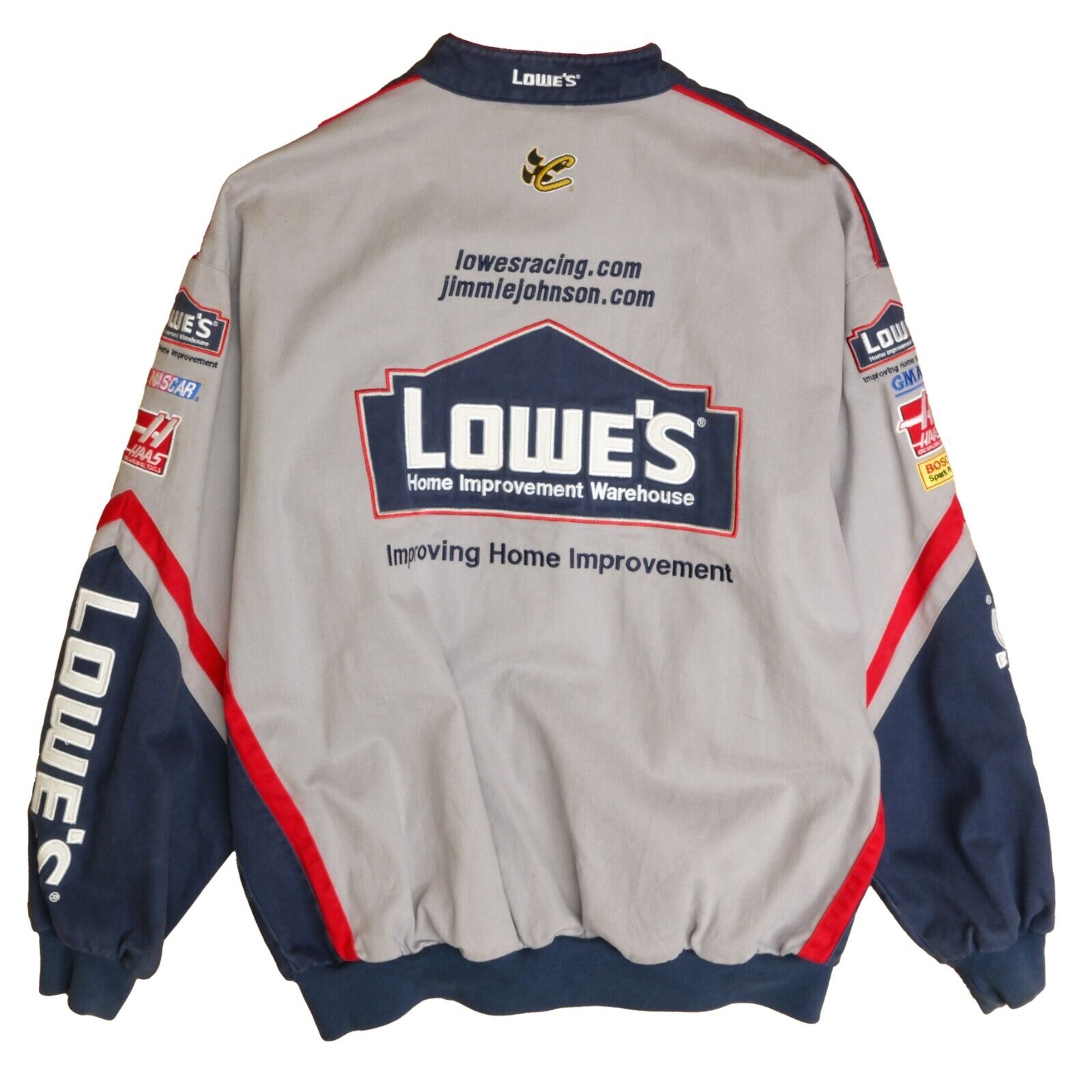 NASCAR JH Design Jimmie factory Johnson Lowes Vintage Jacket 2009 Size 2XL