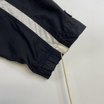 Vintage Nike Anorak Pullover Windbreaker Light Jacket Size Large Black