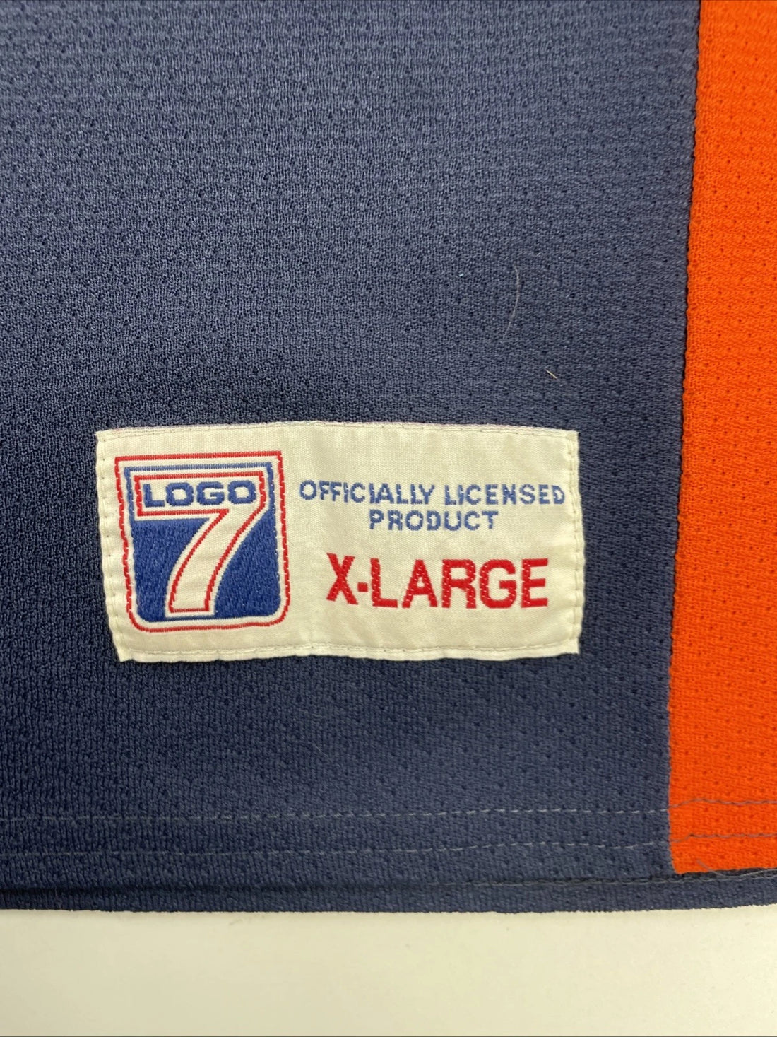 Vintage John Elway Denver Broncos Logo 7 Jersey Size XL NFL