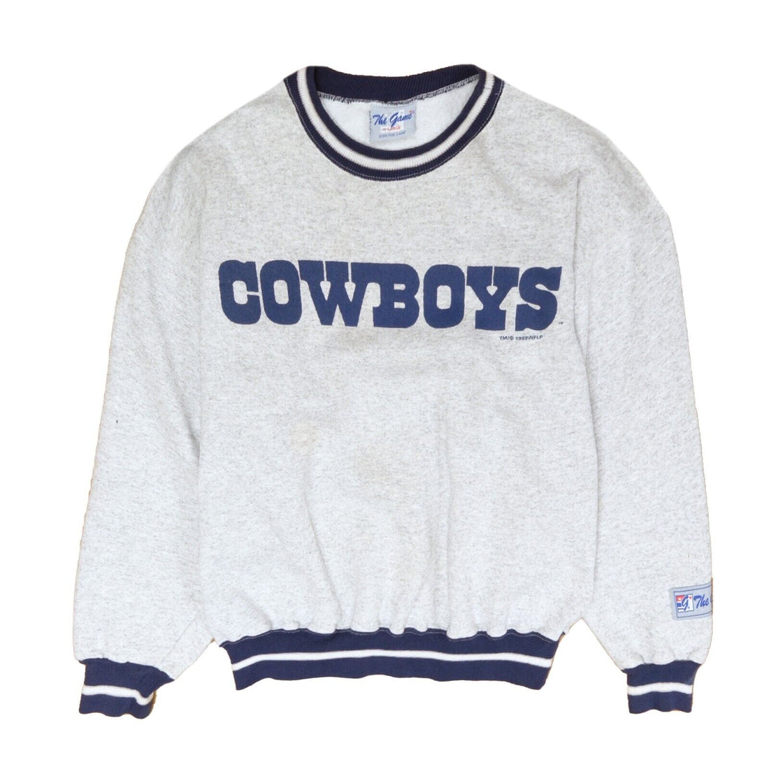 Vintage Champion NFL Dallas Cowboys Sweatshirt 1990s Medium Made USA